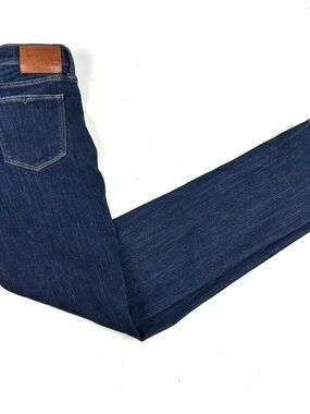 Rising Sun Co Selvedge Denim Dark Wash Blue Jeans Mens 30x33 Slim Made In USA